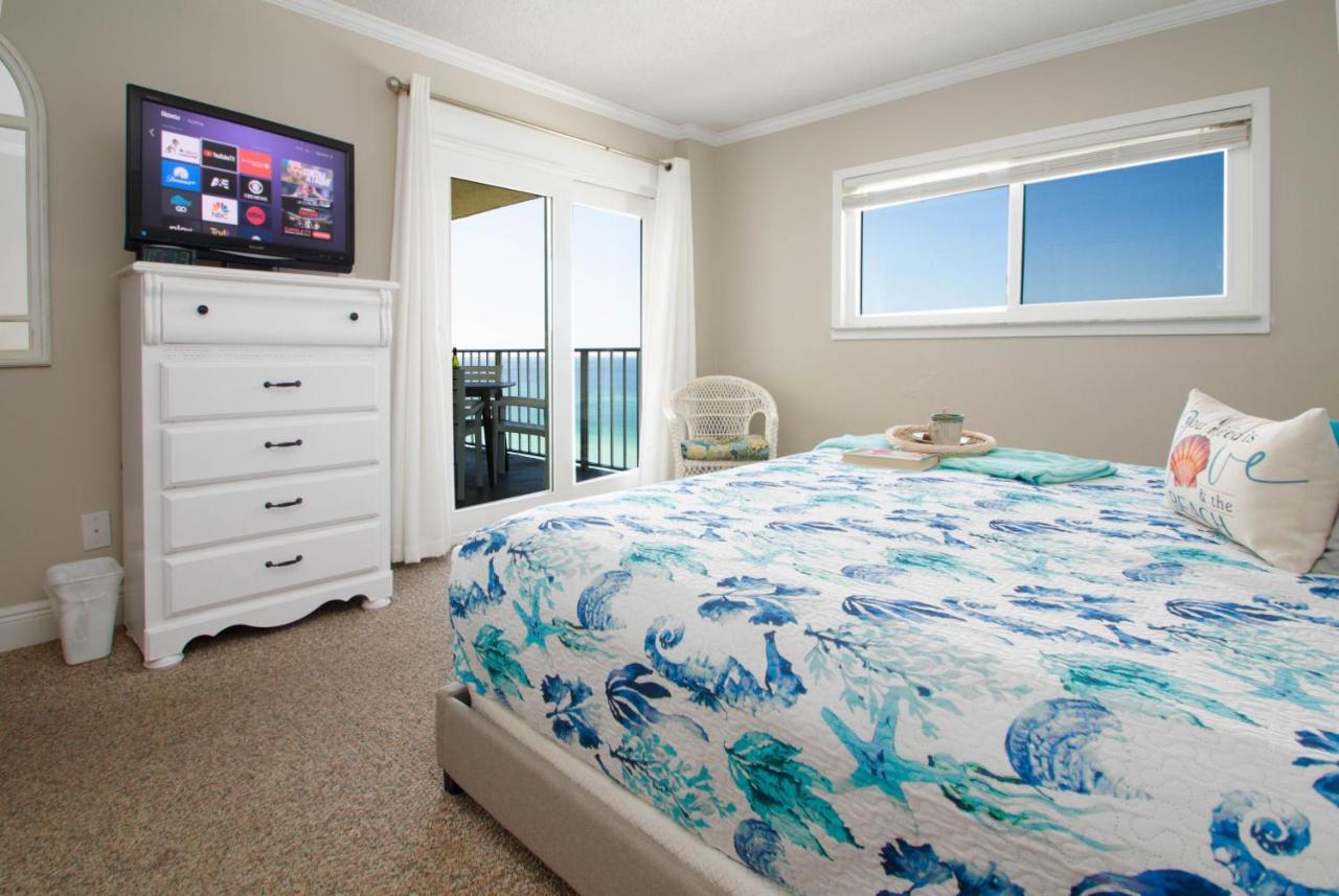 Beachfront & Free Beach Service-Master On Gulf! Panama City Beach Dış mekan fotoğraf